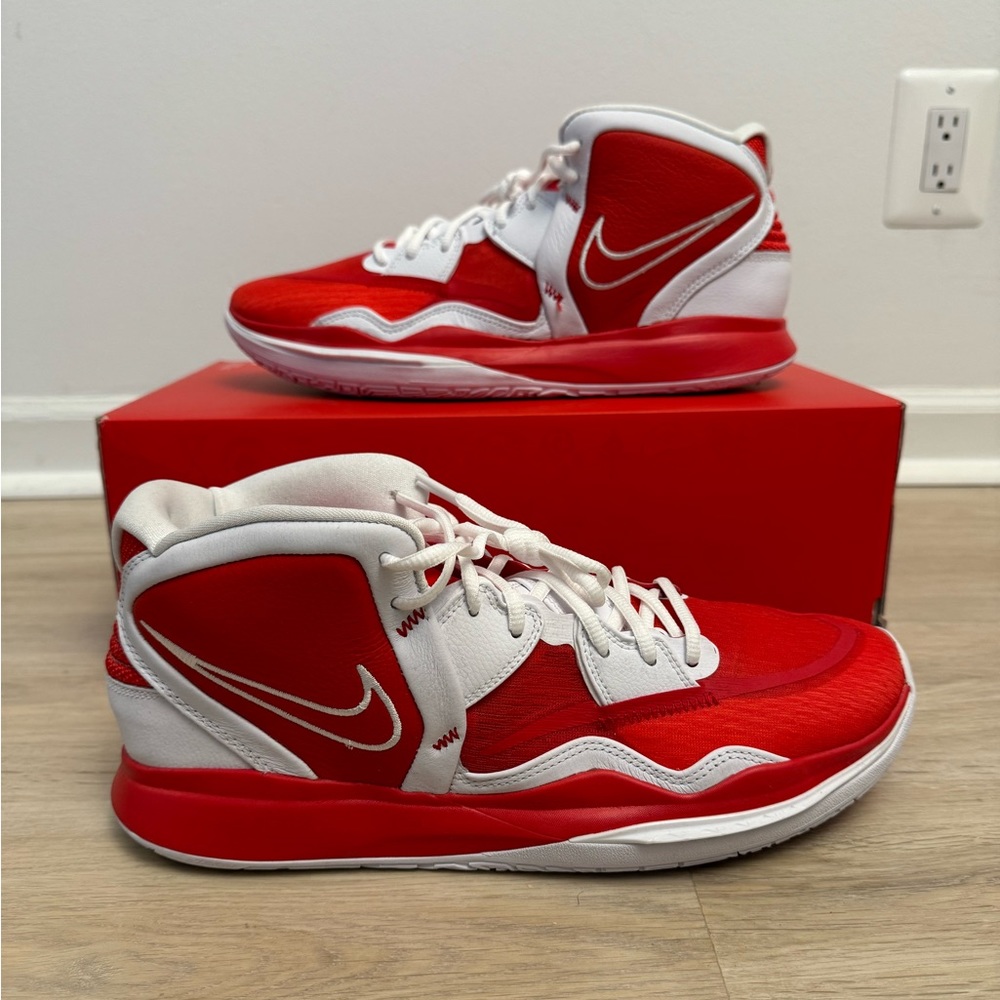 Nike Kyrie Irving Infinity University Red Basketball Shoes 14